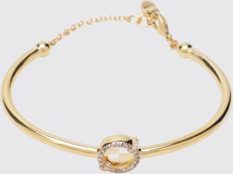 Fendi Bracciale EverRound Fendi in brondo con strass incastonati