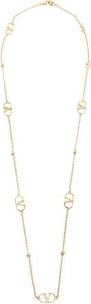 Valentino Garavani VLogo Signature halsketting - Goud