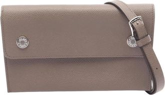 Herm&egrave;s Pre-owned Hermes Epsom Hermesnap Wallet Ladies SH93W2K3CB6O96H6