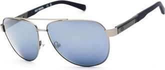 Harley-Davidson HD00021 11X Matte Light Nickeltin/Blue Mirror