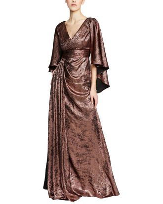 Theia Nadine Asymmetric Gown