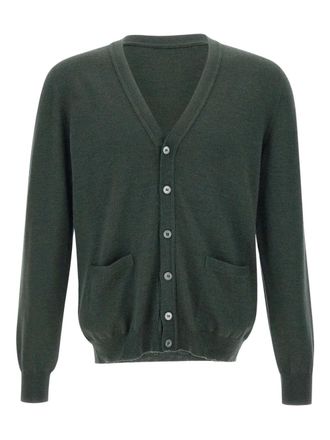 Gran Sasso merino cardigan - men - Merino - 54 - Green