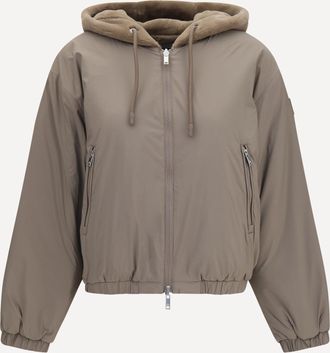 Moose Knuckles Felpa con Cappuccio reversibile Eaton Bunny Woman XL