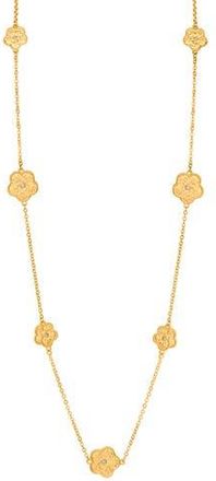Jardin Flower Station Chain Necklace in Gold at Nordstrom Rack