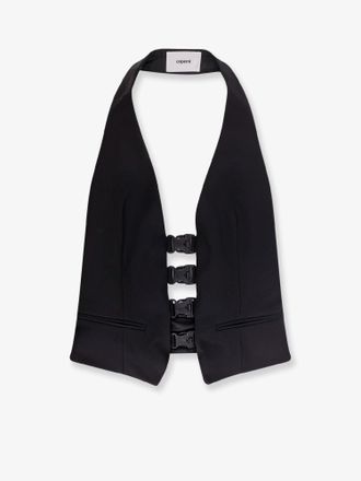 Coperni Multi Bukle Waistcoat satin vest - COPERNI - gender_Woman