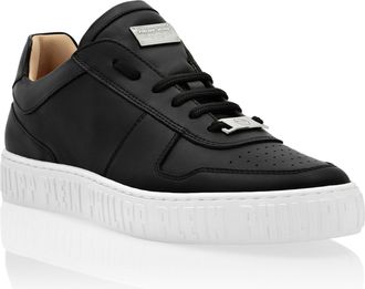 Philipp Plein Leather Lo-Top Sneakers King Power