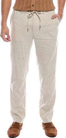 HUGO BOSS Kane Regular Tapered Linen-Blend Pant