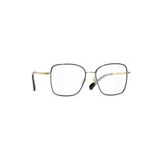 Chanel Glasses, female, Black, Size: 53 MM Optical Frame