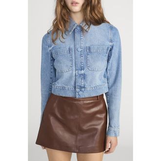 Frame Denim The Small Denim Jacket in Dawn at Nordstrom, Size X-Small