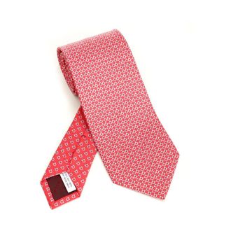 Ferragamo Heren, Accessoires, Rood, Maat: ONE Size Zijde