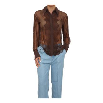 Blugirl Donna, Camicette, Marrone, M, new