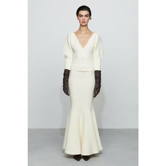 Et Ochs Wesley Knit Skirt in Ivory at Nordstrom, Size X-Small