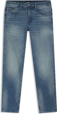 BOSS Delaware slim-fit jeans in blue lightweight denim