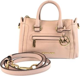 Michael Kors Pre-owned Handbags, female, Pink, Size: ONE SIZE Pre-owned Leather handbags
