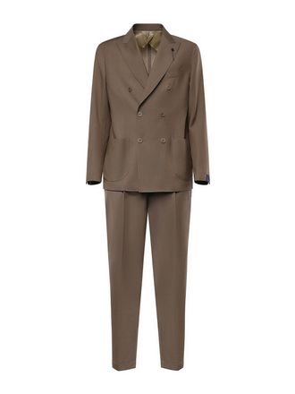 Santaniello Double-Breasted Wool Suit