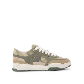 Kurt Geiger Mens Suede Fabric Kingsland Sneaker Sneakers - Green - Size UK 12