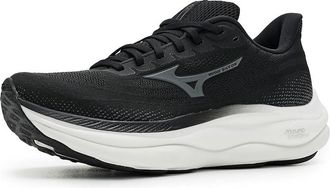 Mizuno Wave Sky 9 Womens Running Shoes Black/Metallic Grey : Womens 10.5 B - Medium, Textile