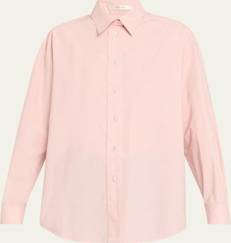 The Row Millerina Classic Button-Front Shirt