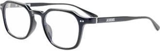 Jacquemus OPT Bril - unisex - Brillen - Zwart - 47 MM - Accessoires
