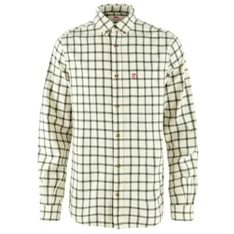 Fj&auml;llr&auml;ven &Ouml;vik Flannel Shirt Hemd f&uuml;r Herren | wei&szlig;