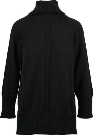 Alpha Studio Dolcevita - Dames - Coltruien - Zwart - S - Wol - Truien & Vesten