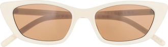 AIRE Titania 51mm Cat Eye Sunglasses in Ivory at Nordstrom