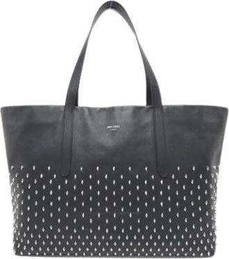 Jimmy Choo London Pre-owned Tote Bags, female, Black, Size: ONE SIZE Pre-owned Tote Bag