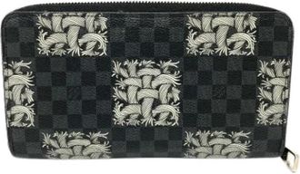 Louis Vuitton Pre-owned Damier Graphite Long Wallet - unisex - Vintage Accessoires - Zwart - ONE Size - Vintage