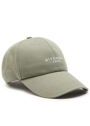 Givenchy Logo-embroidered Canvas cap - Green - One Size