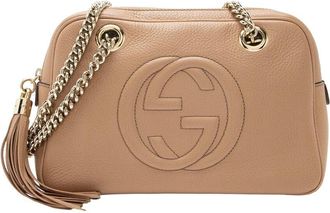 Gucci Leather Soho Chain Small Shoulder Bag (Authentic Pre-Loved)
