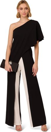 Adrianna Papell Colourblock Overlay Jumpsuit
