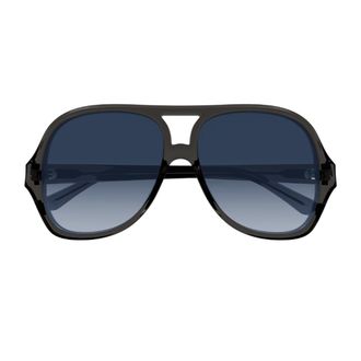Chloé Ch0289s Salomé Linea Chloé 001 Grey Blue Sunglasses