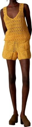 All That Remains Auri Shorts In Yellow