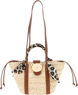 Rue Madam Tassen, Dames, Beige, ONE Size, Katoen, RUE Madam Tassen