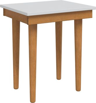 vidaXL Taburete De Tocador Fauske Blanco 40 X 33 X 45 Cm Vidaxl