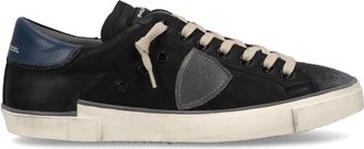 Philippe Model Prsx Tennis - Heren - Sneakers - Zwart - 42 EU - Katoen - Schoenen