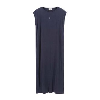 8pm Monterosso Dress - Dames - Casual kleedjes - Blauw - S - Polyester - Kleedjes