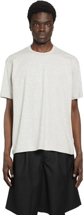 Comme Des Gar&ccedil;ons Logo Cotton Jersey T-Shirt