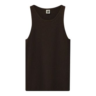 The Garment Sleeveless Tops, female, Brown, Size: 2XS Viscose Blend Tank Top