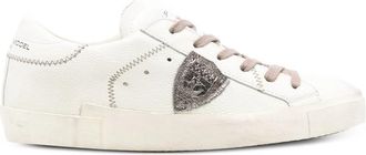 Philippe Model PRSX Low Logo-patch Panelled Sneakers