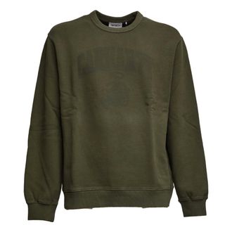 Carhartt Work in Progress Hoodies & sweatvesten, Heren, Groen, L, Katoen, Crewneck Sweatshirt
