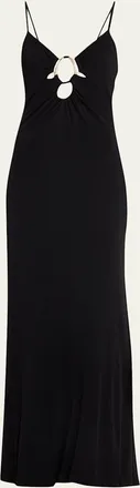 Ramy Brook Chrissy Cutout Stretch Jersey Gown