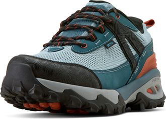 Ariat Mens Traverse Low Waterproof Hiking Shoe in Blue Depths, D Medium Width, Size 10.5, by Ariat