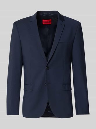 HUGO BOSS Super Slim Fit Anzugsakko aus Schurwoll-Mix Modell ARTIM204X in Marine, Gr&ouml;&szlig;e 52