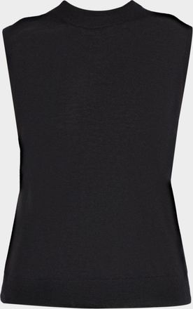 Co Sleeveless Cashmere T-Shirt Sweater