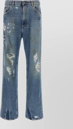 Dolce & Gabbana denim wide-leg jeans