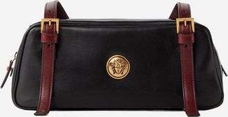 Versace Embl&egrave;me Bowlingtasche aus Nappaleder