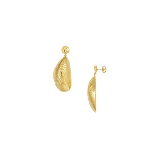 Anni Lu Accessoires, Dames, Geel, ONE Size, Moules Oorbellen