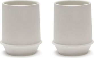 Serax Dune Becher by Kelly Wearstler, Alabaster / weiss (2er-Set)