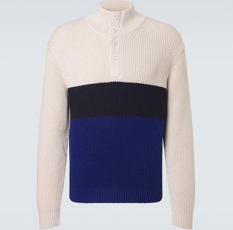 Dunhill Jersey de algod&oacute;n y seda